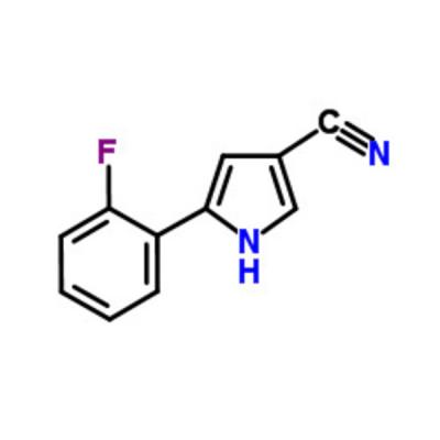 1240948-77-9 5-(2-fluorophenyl)-1H-pyrrole-3-carbonitrile