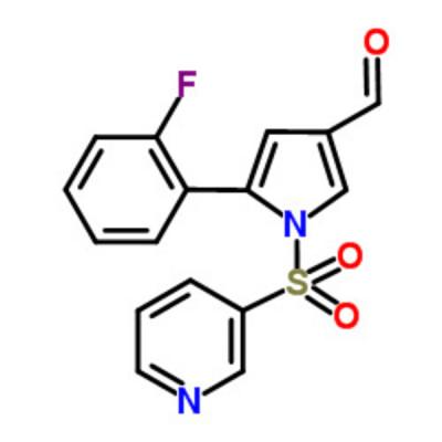 881677-11-8 1H-Pyrrole-3-carboxaldehyde, 5-(2-fluorophenyl)-1-(3-pyridinylsulfonyl)-