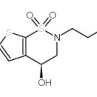 154127-42-1 (S)-3,4-Dihydro-4-hydroxy-2-(3-methoxypropyl)-2H-thieno[3,2-e]-1,2-thiazine-6-sulfonamide 1,1-dioxide